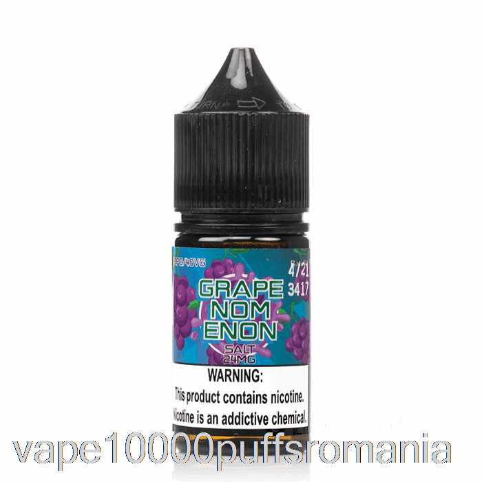 Sare Vape Romania Grapenomenon - E-lichide Nomenon - 30ml 24mg